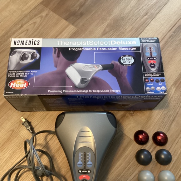 Homedics Therapist Select Deluxe Programmable Percussion Massager with Heat - Picture 3 of 9
